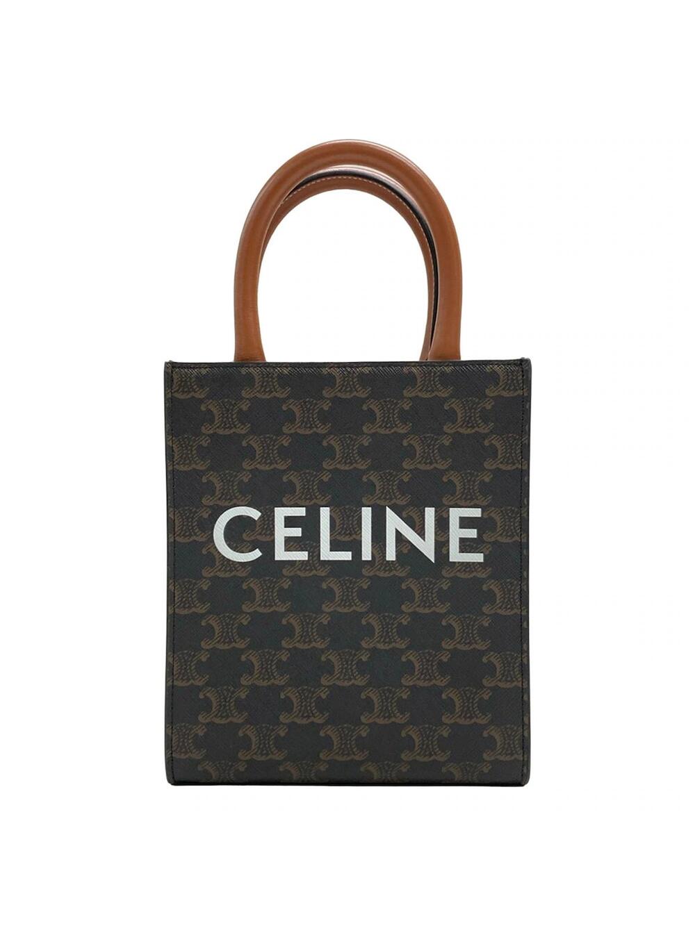 Celine Mini Vertical Hippo Dark Brown #376963C14B